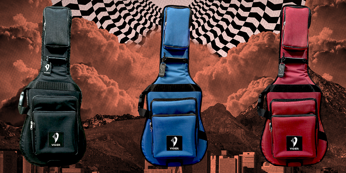 Vigier gig bags in 3 colors